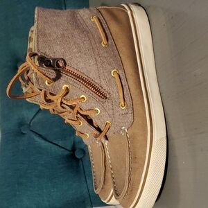 Sperry -Top Sider- Women'sTan Neutral Boat Shoes LAST CHANCE!!! DONATING Sz.6.5